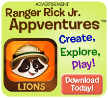 Explore Ranger Rick Jr. Appventures today!